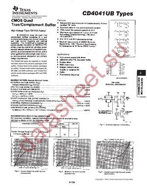 CD4041UBMTG4 datasheet  